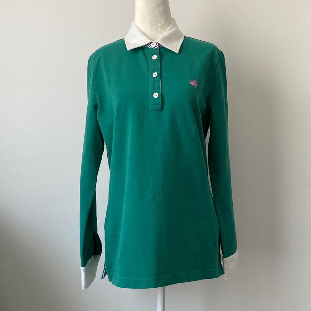 Brooks Brothers 346 Polo Long Sleeve Vintage